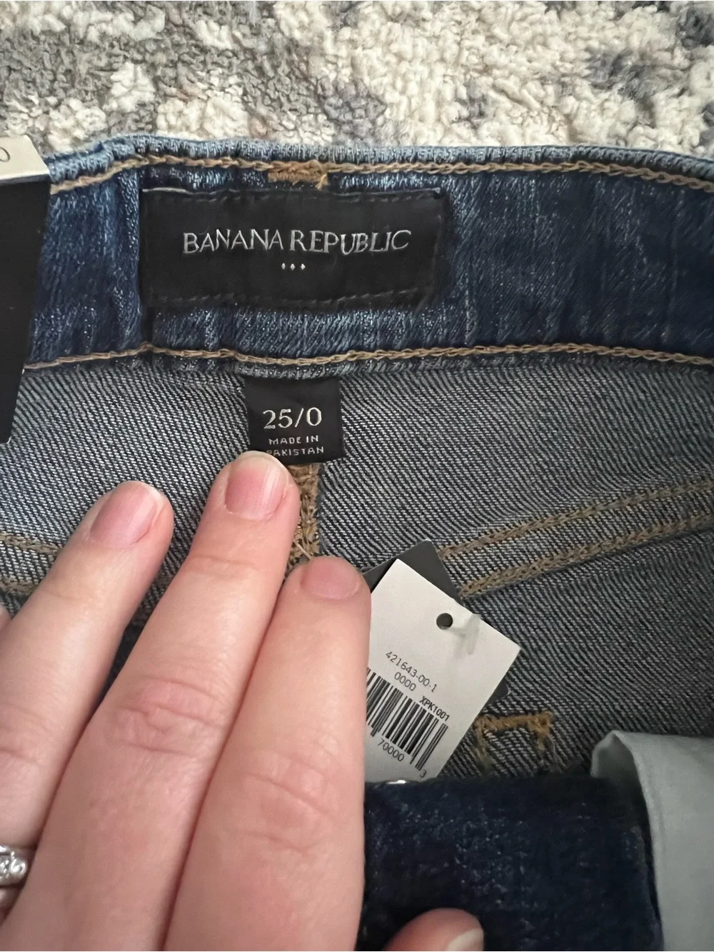 Banana Republic Dark Blue‎ Denim Skirt